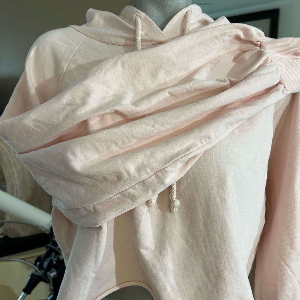 5/25$This Is 2 Of 5!! Baby Pink Hoodie & Sweatpants Set Loungewear small - Picture 5 of 16